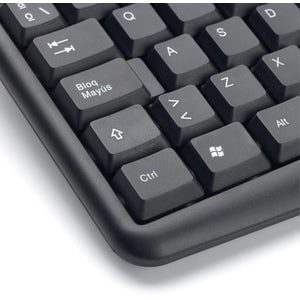 TECLADO USB DELGADO CON CABLE MULTI 6