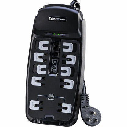 Cyber Power CyberPower Home Office Surge Protection - Black - 10 x NEM