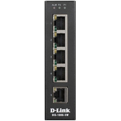 5PORT GB UNMANAGED HARDENED INDUSTRIAL DIN-RAIL SWTCH