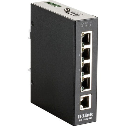 5PORT GB UNMANAGED HARDENED INDUSTRIAL DIN-RAIL SWTCH