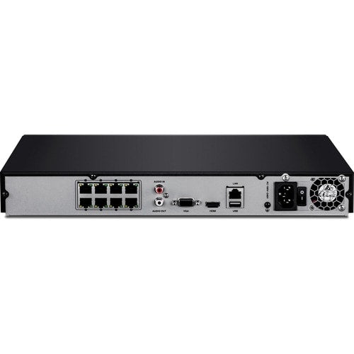 TRENDnet NVR PoE+ H.264/H.265 8 canaux - NVR PoE+ 4K UHD 8 canaux