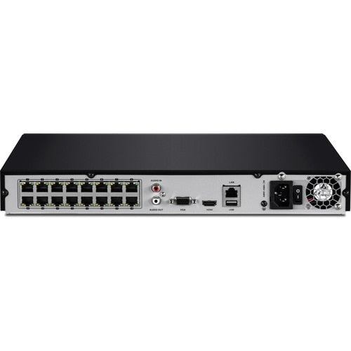 NVR PoE+ H.264/H.265 de 16 canales TRENDnet - NVR PoE+ 4K UHD de 16 canales