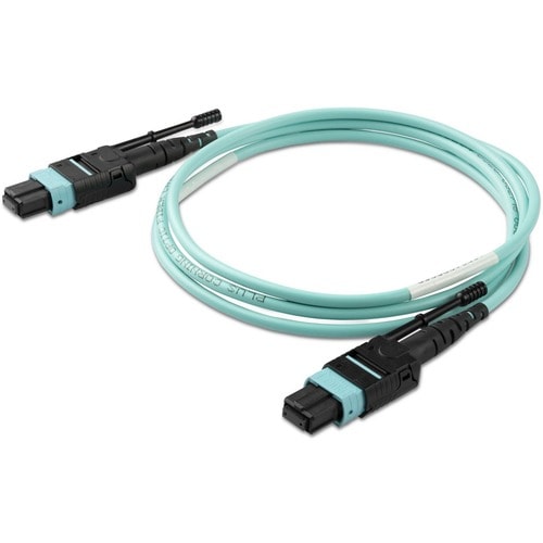 Cable de fibra óptica multimodo StarTech.com MTP(F)/PC OM3 de 1 m (3 pies), OFNP Plenum, 50