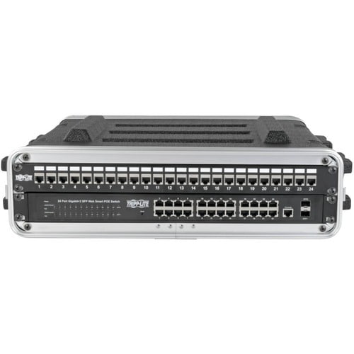Tripp Lite by Eaton 2U ABS ABS Server Rack Equipment Flight Case for S