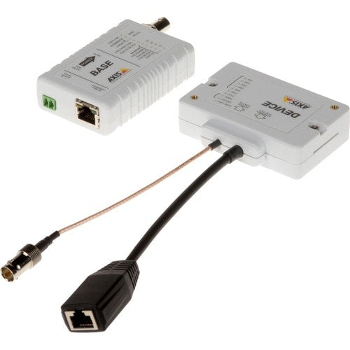 Kit compacto AXIS T8645 PoE+ sobre cable coaxial