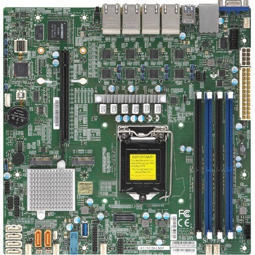 SKT LGA1151 C246 CHIPSET 4X DDR4 2666 MHZ ECC UDIMM 2X1G