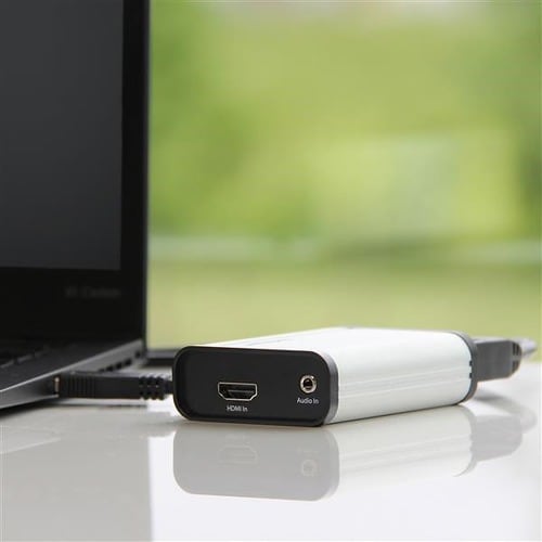 StarTech.com HDMI to USB C Video Capture Device UVC 1080p 60fps, External USB 3.0 HDMI Audio/Video