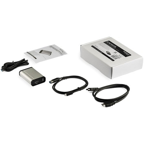 StarTech.com HDMI to USB C Video Capture Device UVC 1080p 60fps, External USB 3.0 HDMI Audio/Video