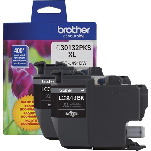 2PK BLK INK CARTRIDGE FOR .BROTHER AIO PRINTERS