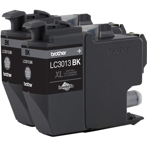 2PK BLK INK CARTRIDGE FOR .BROTHER AIO PRINTERS