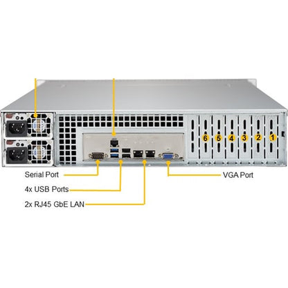 Supermicro A+ Server 2013S-C0R Server Barebone System - 2U Rack-mounta