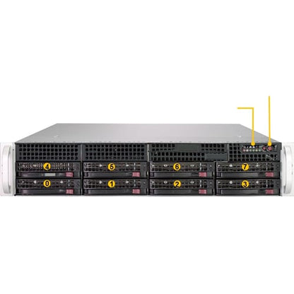 Supermicro A+ Server 2013S-C0R Server Barebone System - 2U Rack-mounta