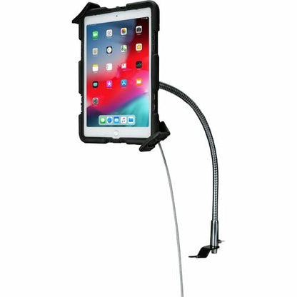 Soporte de cuello de cisne de seguridad de liberación rápida digital CTA para tabletas de 7 a 14 pulgadas, en