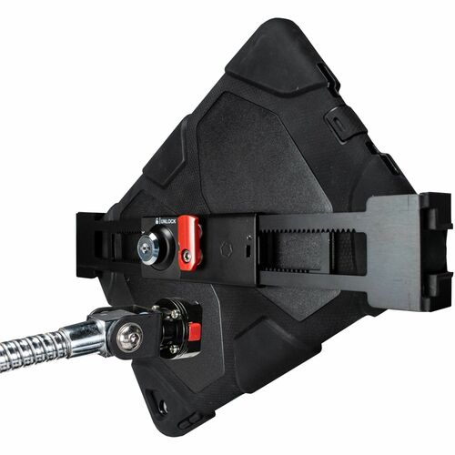 Soporte de cuello de cisne de seguridad de liberación rápida digital CTA para tabletas de 7 a 14 pulgadas, en