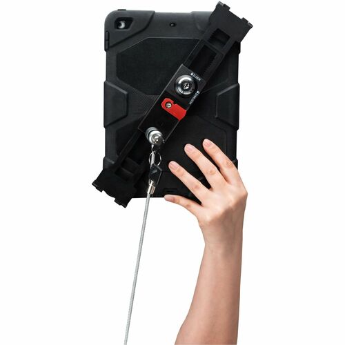 Soporte de cuello de cisne de seguridad de liberación rápida digital CTA para tabletas de 7 a 14 pulgadas, en