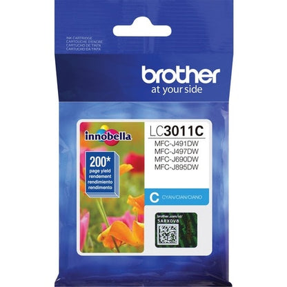 CYAN INK CARTRIDGE FOR BROTHER .AIO PRINTERS