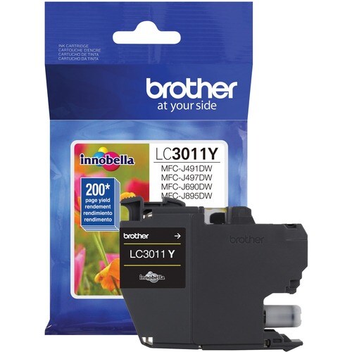 YELLOW INK CARTRIDGE F/ BROTHER .AIO PRINTERS