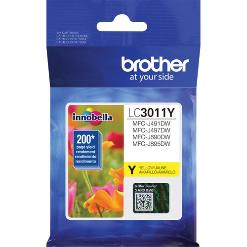 YELLOW INK CARTRIDGE F/ BROTHER .AIO PRINTERS