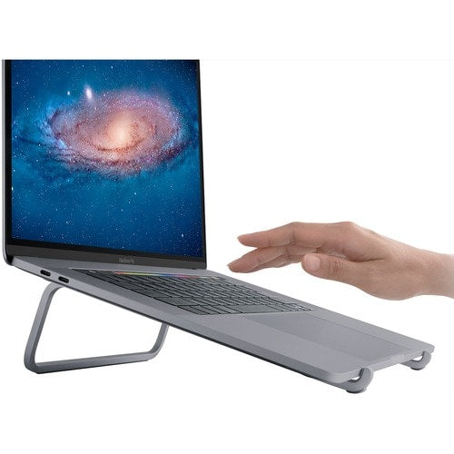 Support pour ordinateur portable Rain Design mBar - Gris sidéral - Mieux voir. Mieux toucher.
