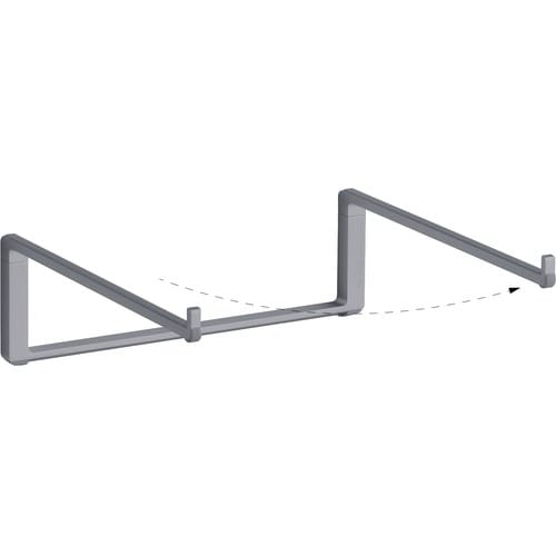 Support pliable pour ordinateur portable Rain Design mBar Pro - Gris sidéral - Relaxez-vous