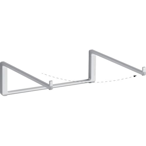 Support pliable pour ordinateur portable Rain Design mBar Pro - Argenté - Relaxez-vous.