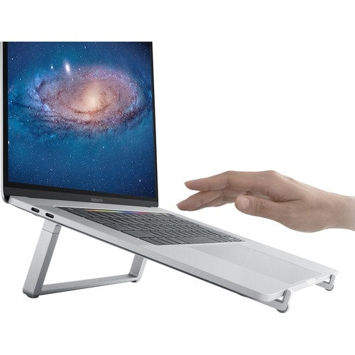 Support pliable pour ordinateur portable Rain Design mBar Pro - Argenté - Relaxez-vous.