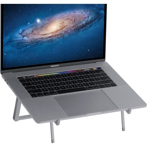 Support pliable pour ordinateur portable Rain Design mBar Pro + Plus - Gris sidéral - Take