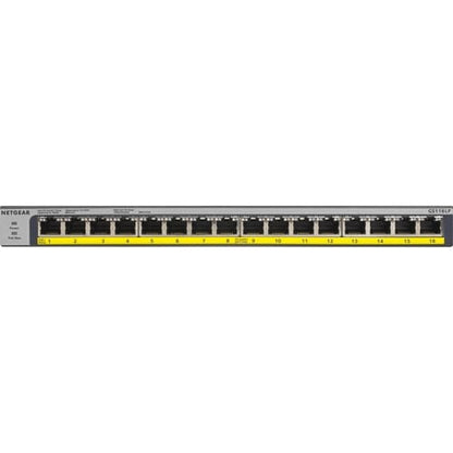 16PORT UNMANAGED POE/POE+ GB ENET 76 WATT POWER STDALNE SWITCH