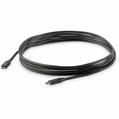 Cable USB C a USB C StarTech.com de 3 m y 10 pies con PD de 5 A - M/M - USB 2.0 - Cerradura USB-IF