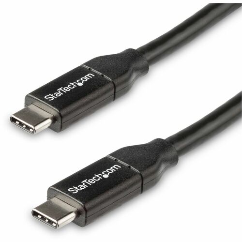 Cable USB C a USB C StarTech.com de 0,5 m con PD de 5 A - M/M