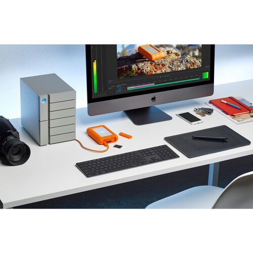 MULTI 8 4TB LACIE RUGGED RAID PRO USB 3.1 TIPO C RPM 2.5E