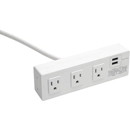 Tripp Lite by Eaton Protect It! TLP310USBCW 3-Outlet Surge Suppressor/