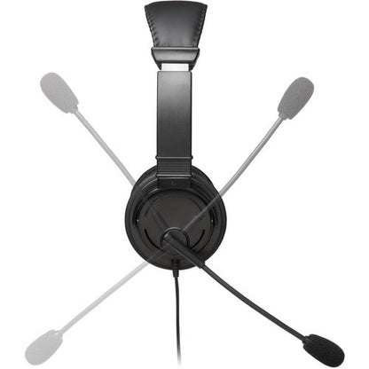 Kensington Classic USB-A Headset with Mic - Stereo - USB Type A - Wired - Over-t