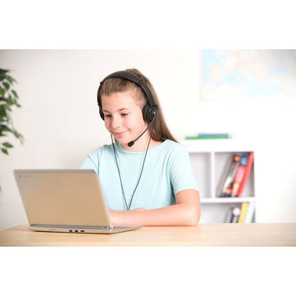 Kensington Classic USB-A Headset with Mic - Stereo - USB Type A - Wired - Over-t