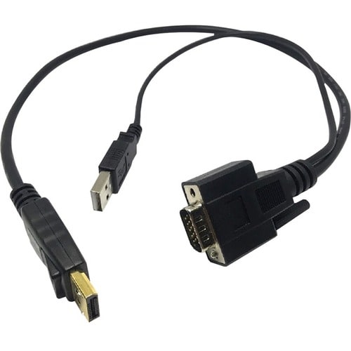 Cable Lantronix para Spider Duo-USB, entrada de computadora, estándar de 21,6"