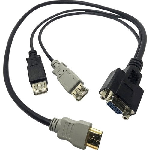 Cable Lantronix para Spider Duo-USB, entrada local, estándar de 21,6"