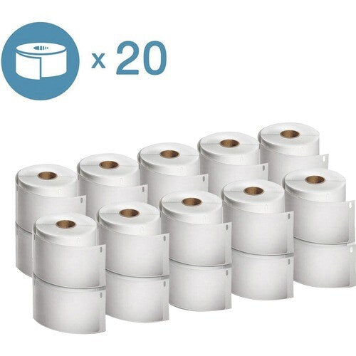 LW 4 po x 6 po BLANC EXPÉDITION 220CT 20PK-20 RL