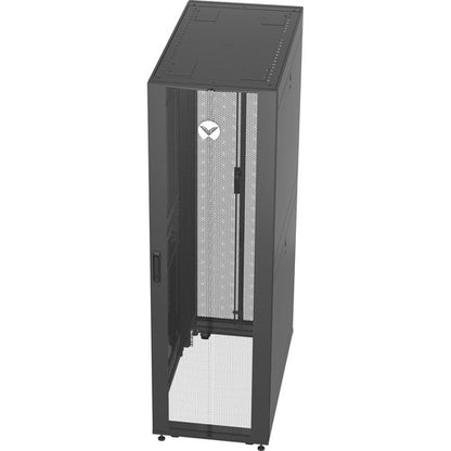 Vertiv™ VR Rack - 42U, 2000mm (H), 600mm (W), 1100mm (D) - For Server,