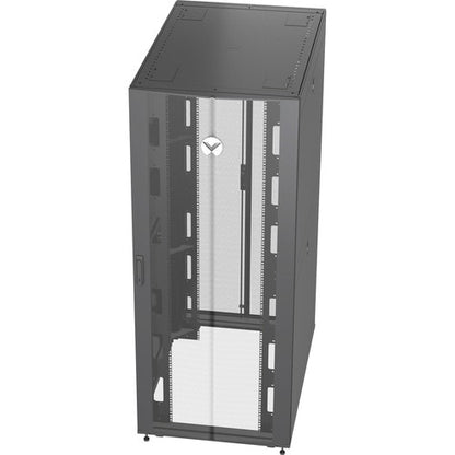 Vertiv™ VR Rack - 42U, 2000mm (H), 600mm (W), 1100mm (D) - For Server,