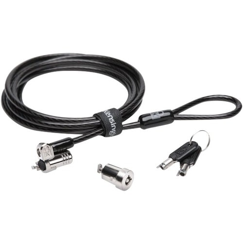 Kensington Lock Module - Keyed Lock - Carbon Steel - For Docking Station