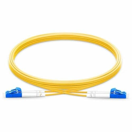 ECI Networks LC UPC to LC UPC Duplex 2.0mm OFNP 9/125 Single Mode Fiber Patch Cable