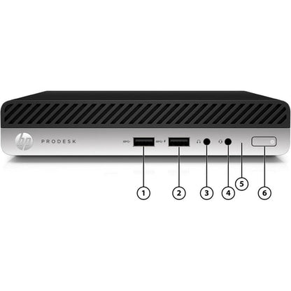 DE SMARTBUY PRODESK 400 G4 DM I5-8500T 2.1G 8GB 256GB SSD W10P