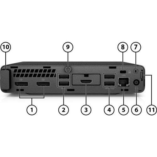 DE SMARTBUY PRODESK 400 G4 DM I5-8500T 2.1G 8GB 256GB SSD W10P