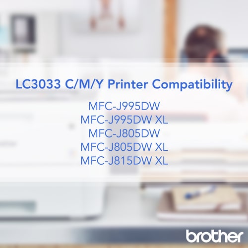 Brother LC30333PKS Original Inkjet Ink Cartridge - Magenta,