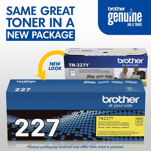 Brother TN-227Y Original High Yield Laser Toner Cartridge -