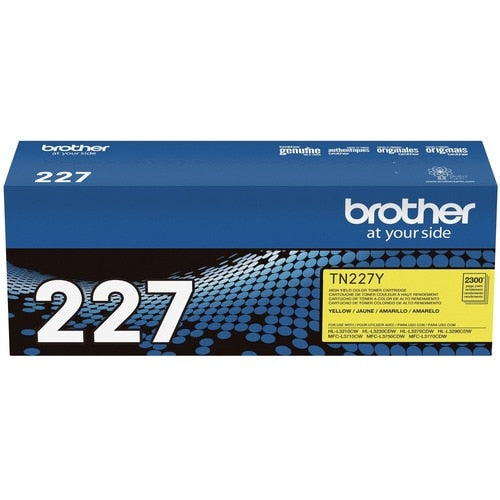 Brother TN-227Y Original High Yield Laser Toner Cartridge -