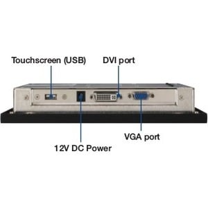 Monitor táctil LCD Advantech IDS-3206 de 7" - 25 ms - 6,5" visibles -
