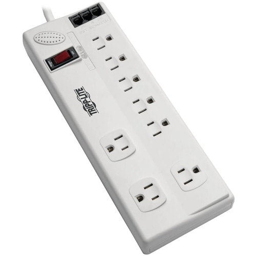 Tripp Lite by Eaton TLP806TELTAA 8-Outlet Surge Suppressor/Protector -