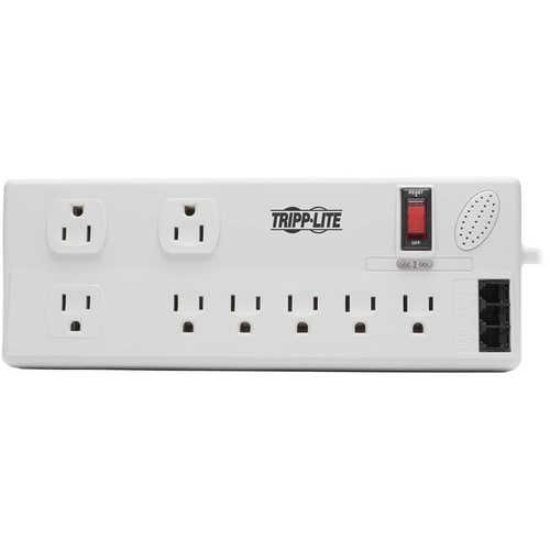 Tripp Lite by Eaton TLP806TELTAA 8-Outlet Surge Suppressor/Protector -