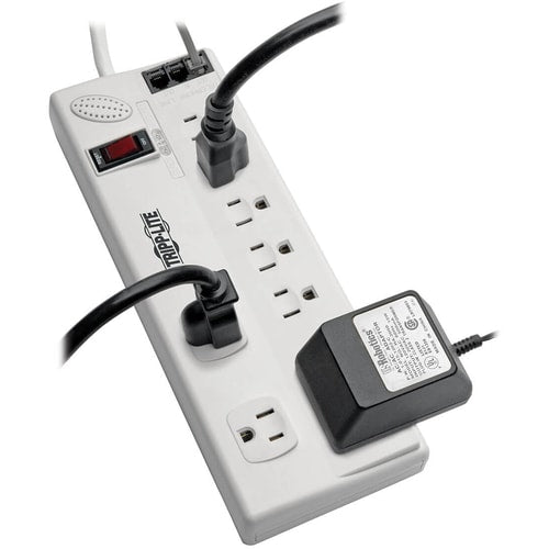 Tripp Lite by Eaton TLP806TELTAA 8-Outlet Surge Suppressor/Protector -